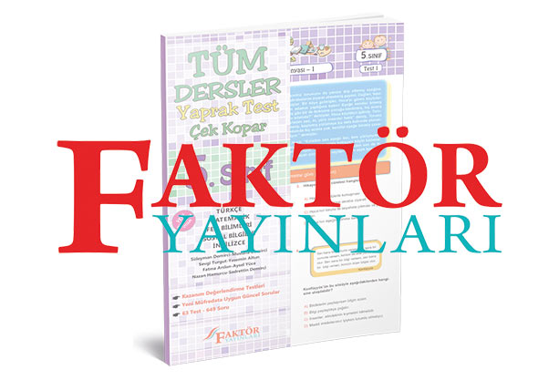 Test kitapları satışta!